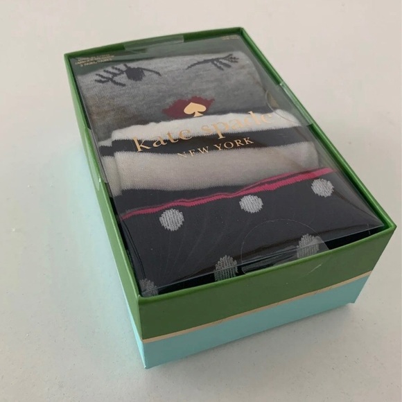 🆕 | ♠️ Kate Spade 3pc Sock Set - Picture 4 of 6
